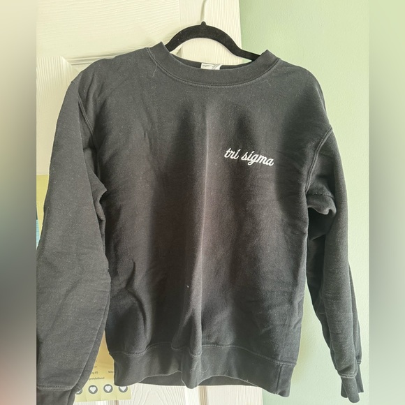 Tri Sigma embroidered sweatshirt, good used condition - Picture 2 of 5